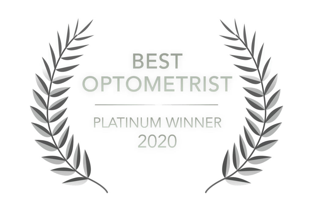 Best Optometrist - Readers Choice - Platinum Winner 2020